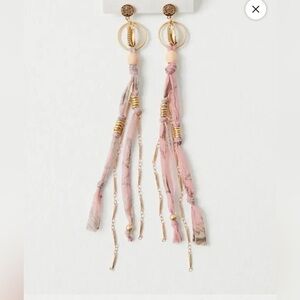 Free People Pink Dangle Earrings